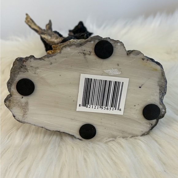 Rustic Black Bear Climbing Sculpture - Picture 3 of 6